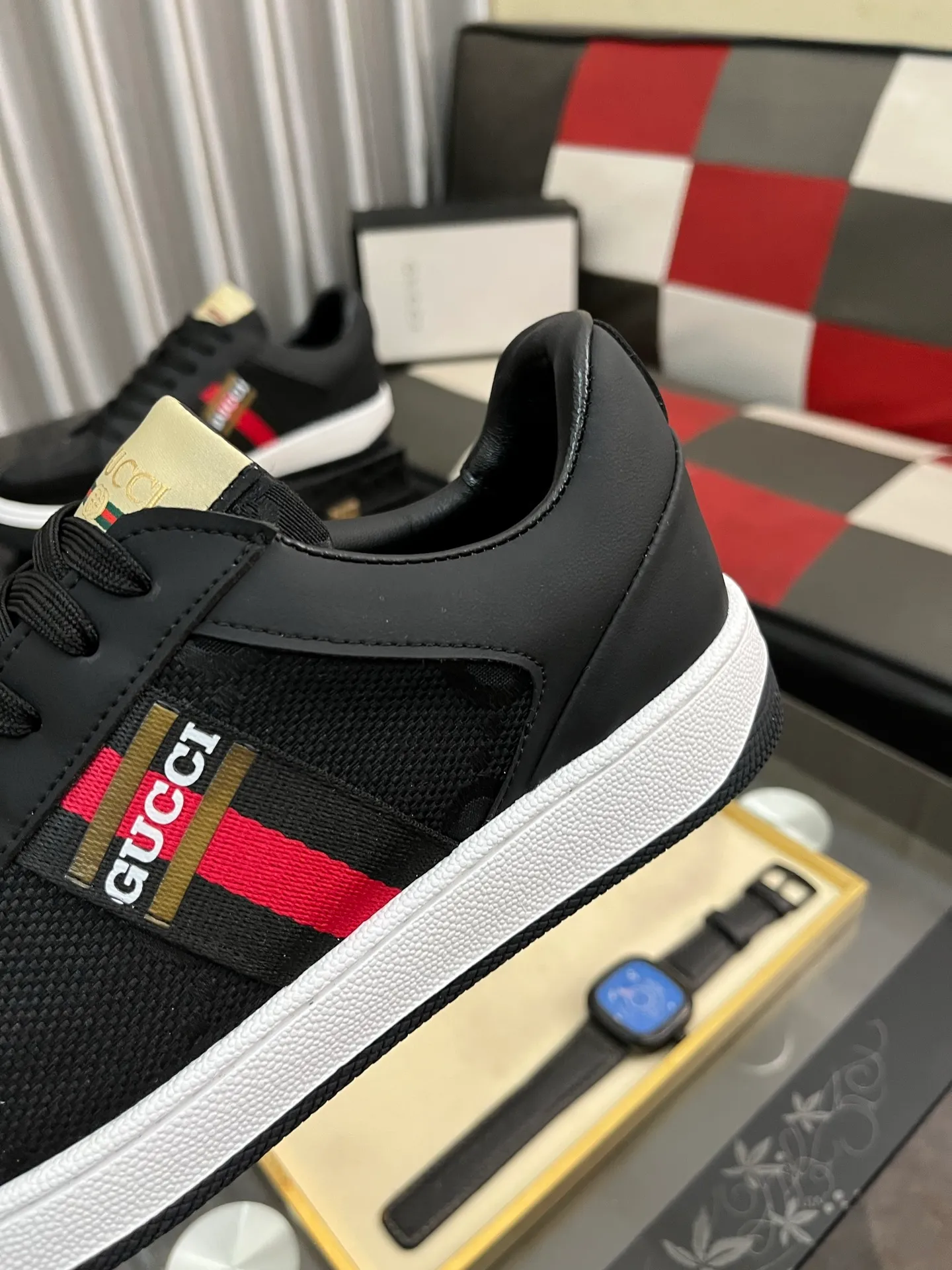 Men's Men's Shoes 💰400⌚️⌚️【GUCCI】Gucci men's latest white shoe series casual shoes! The official website is built 1:1. Upper: Made of imported cowhide, with electric embroidery ➕Inner lining: Made of high-quality first-layer pigskin, soft and comfortable. Picky material selection and exquisite workmanship give you the best enjoyment. Size: 38-444️⃣Colors available